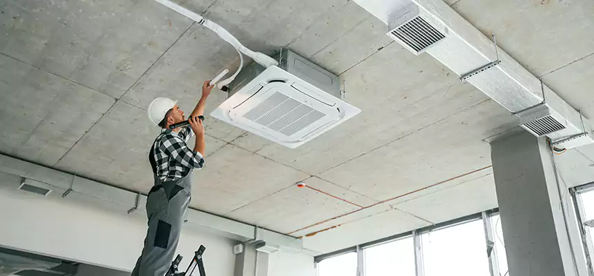 Our Dryer Vent Booster Fan Cleaning Services in Portage, IN